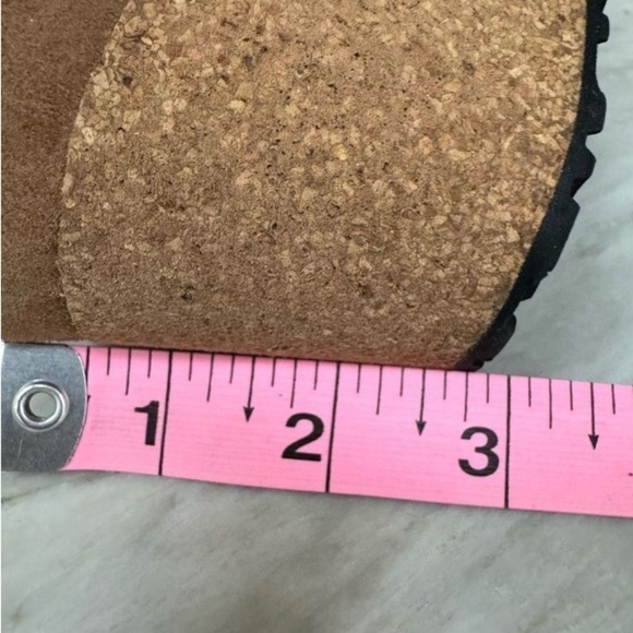 Birkenstock NWT Papillio Made in Portugal Namica Teddy Wedge Sandal 37 US 6 Boho - Picture 6 of 16